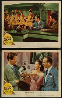 8g1176 EASTER PARADE 2 LCs 1948 great images of Judy Garland & Fred Astaire, Irving Berlin musical!