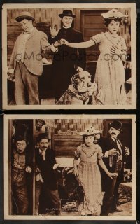 8g1248 TREATING 'EM ROUGH 2 LCs 1919 Louise Fazenda, wacky Edgar Kennedy, Mack Sennett short!