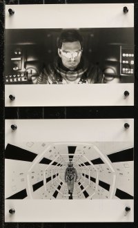 8g0179 2001: A SPACE ODYSSEY 6 8x10 stills 1968 Kubrick, Keir Dullea, pod bay and stewardess!