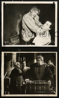 8g0236 BLACK CASTLE 4 8x10 key book stills 1952 Lon Chaney Jr., Rita Corday, all great candids!