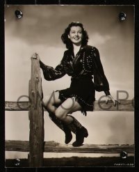 8g0238 CALCUTTA 4 from 7x9 to 8x10 stills 1946 great images of pretty cowgirl Gail Russell in Orient!