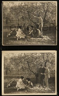 8g0239 CAMILLE 4 deluxe 8x10 stills 1921 great images of Rudolph Valentino & Nazimova, carriage!