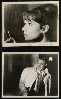 8g0240 CHARADE 4 8x10 stills 1963 Cary Grant & Audrey Hepburn w/ Dominique Minot!