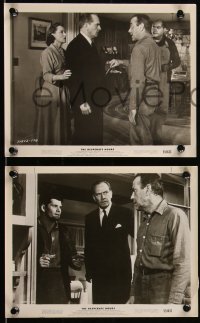 8g0245 DESPERATE HOURS 4 8x10 stills 1955 Humphrey Bogart, Fredric March, William Wyler!