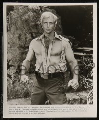 8g0074 DOC SAVAGE 14 8x10 stills 1975 Ron Ely is The Man of Bronze, written by George Pal!