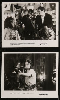 8g0189 FROM DUSK TILL DAWN 6 8x10 stills 1995 George Clooney with Quentin Tarantino, vampires!