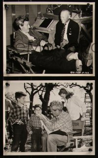 8g0190 GALLANT JOURNEY 6 8x10 stills 1946 candid image of Glenn Ford, WEllman, Janet Blair!
