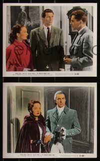 8g0485 I'LL NEVER FORGET YOU 5 color 8x10 stills 1951 Tyrone Power travels back in time to meet Ann Blyth!