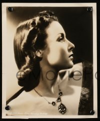 8g0372 JOAN PERRY 2 8x10 keybook stills 1930s-1940s close & full-length portraits of the star!