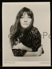 8g0374 JUDY COLLINS 2 7.5x10.25 music publicity stills 1960s great close-up images of the star!