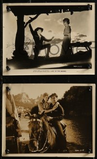 8g0254 LAST OF THE DUANES 4 8x10 stills 1930 Zane Grey, George O'Brien & young Myrna Loy!