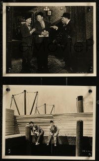 8g0303 LAUREL-HARDY MURDER CASE 3 8x10 stills 1930 Stan Laurel & Oliver Hardy in all 3, ultra rare!
