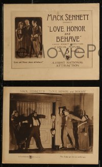 8g0217 LOVE, HONOR & BEHAVE 5 8x10 LCs 1920 newlywed wants to divorce for the wrong reasons, rare!