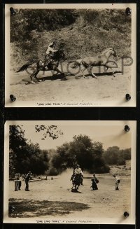 8g0255 LONG LONG TRAIL 4 8x10 stills 1929 Hoot Gibson, The Screen's Greatest Thrill Rider!