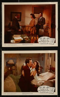 8g0442 MAN IN THE GRAY FLANNEL SUIT 12 color 8x10 stills 1956 Gregory Peck, Jennifer Jones, March, Pavan!
