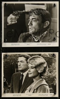 8g0006 MIRAGE 34 8x10 stills 1965 Edward Dmytryk directed, Gregory Peck, pretty Diane Baker!