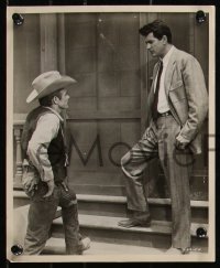 8g0317 ROCK HUDSON 3 8x10 stills 1950s with Dean in Giant, Written on the Wind, laughing with Ritter!