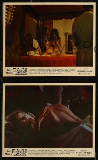 8g0482 SWEET SUZY 6 color 8x10 stills 1973 Anouska Hempel in Russ Meyer's Blacksnake, The Whip!