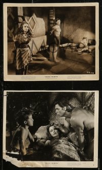 8g0324 TARZAN TRIUMPHS 3 8x10 stills 1943 cool images of Johnny Weissmuller & sexy Frances Gifford!