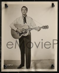 8g0270 TENNESSEE PLOWBOY 4 8x10 stills 1956 great images of Eddy Arnold in the title role w/ guitar!