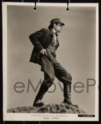 8g0228 TYRONE POWER JR. 5 6.75x9 to 8x10 stills 1930s-1940s Jesse James, Razor's Edge, w/Fontaine!