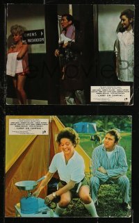 8g0519 CARRY ON CAMPING 4 color English FOH LCs 1971 AIP, Kenneth Williams, nudist sex, wacky images!
