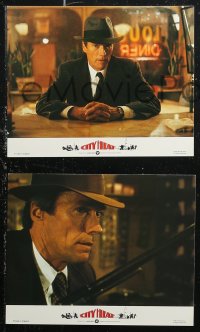 8g0511 CITY HEAT 8 color English FOH LCs 1985 Clint Eastwood the cop & Burt Reynolds the detective!