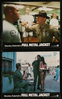 8g0512 FULL METAL JACKET 8 color English FOH LCs 1987 Stanley Kubrick Vietnam War movie!