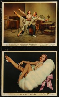 8g0523 SILK STOCKINGS 3 color English FOH LCs 1957 Fred Astaire dances with Cyd Charisse and more!