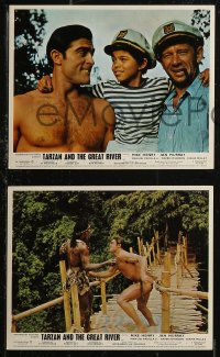 8g0514 TARZAN & THE GREAT RIVER 8 color English FOH LCs 1967 Henry in title role as King of Jungle