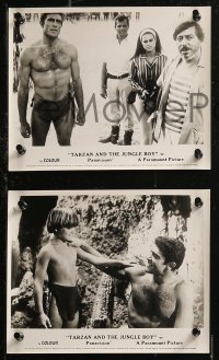 8g0532 TARZAN & THE JUNGLE BOY 8 English FOH LCs 1968 could Mike Henry find him in the wild jungle?