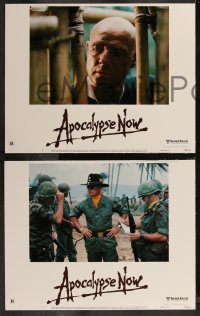 8g0580 APOCALYPSE NOW 8 LCs 1979 Francis Ford Coppola, Martin Sheen, Marlon Brando, Duvall, Hopper!