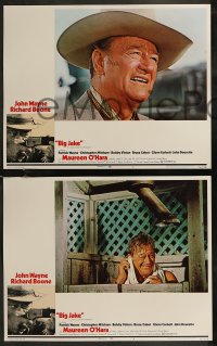 8g0593 BIG JAKE 8 LCs 1971 Richard Boone wanted gold but John Wayne gave him lead instead!