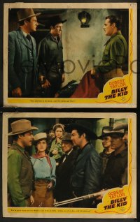 8g0979 BILLY THE KID 4 LCs 1941 Robert Taylor as most notorious outlaw in the West!