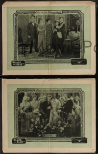 8g1046 BLACK & BLUE 3 LCs 1923 Al Christie's Comedies, Jimmie Adams, Vera Steadman, ultra rare!