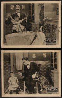 8g1051 CHEERFUL CREDIT 3 LCs 1922 great images of Brownie the Wonder Dog, ultra rare!