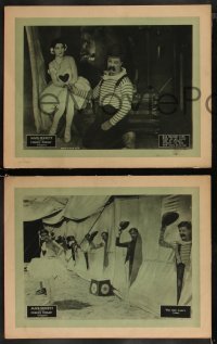 8g1052 CIRCUS TODAY 3 LCs 1926 Mack Sennett, Charlie Chaplin imitator Billy Bevan, ultra rare!