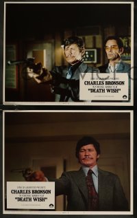 8g0632 DEATH WISH 8 int'l LCs 1974 vigilante Charles Bronson is the judge, jury, and executioner!