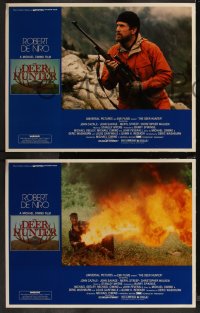 8g0986 DEER HUNTER 4 LCs 1978 Michael Cimino, Robert De Niro, Walken, top cast, Mantel border art!