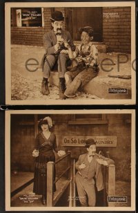 8g1057 DIG UP 3 LCs 1922 Hal Roach, Pathecomedy, really wacky images of Snub Pollard!