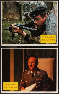 8g0643 EAGLE HAS LANDED 8 LCs 1977 Michael Caine, Robert Duvall, Donald Sutherland, World War II!