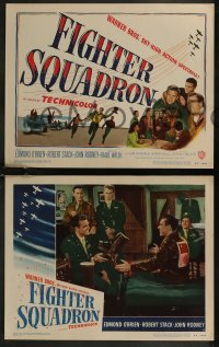 8g0651 FIGHTER SQUADRON 8 LCs 1948 Edmond O'Brien, Robert Stack, sky-high action spectacle!
