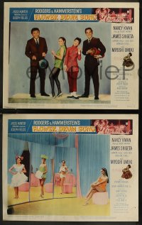 8g0654 FLOWER DRUM SONG 8 LCs 1962 Nancy Kwan & James Shigeta, Rodgers & Hammerstein musical!