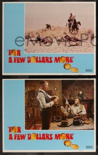 8g0989 FOR A FEW DOLLARS MORE 4 LCs R1980s Sergio Leone's Per qualche dollaro in piu, Clint Eastwood