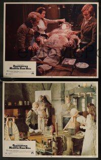 8g0662 FRANKENSTEIN & THE MONSTER FROM HELL 8 LCs 1974 Hammer, Peter Cushing, Terence Fisher