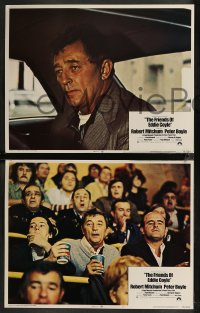 8g0865 FRIENDS OF EDDIE COYLE 7 LCs 1973 Robert Mitchum in a grubby, violent, dangerous world!