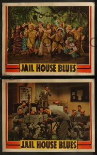 8g0899 JAIL HOUSE BLUES 6 LCs 1941 Nat Pendleton, Robert Paige, guys in drag, wacky scenes!