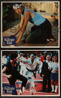 8g0707 KARATE KID 8 LCs 1984 Pat Morita, Ralph Macchio, Elisabeth Shue, teen martial arts classic!