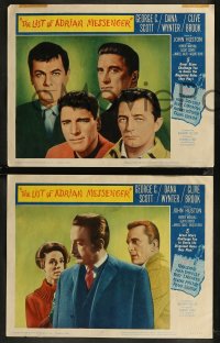 8g0714 LIST OF ADRIAN MESSENGER 8 LCs 1963 John Huston directed, George C. Scott, Kirk Douglas!