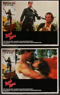 8g0719 MAD MAX 8 LCs 1980 George Miller & Mel Gibson Australian classic, rare complete set!